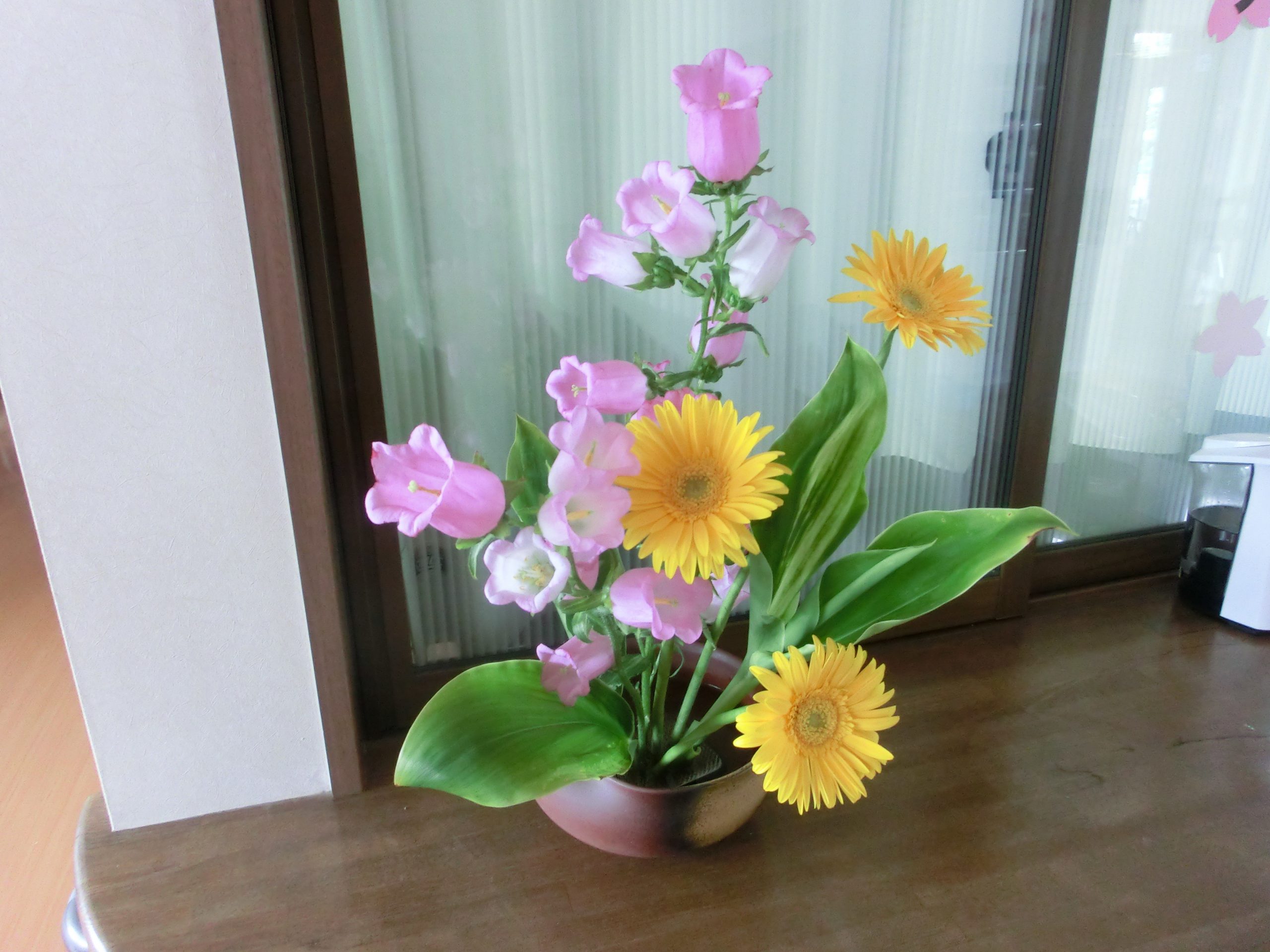 🌺生け花制作🌷