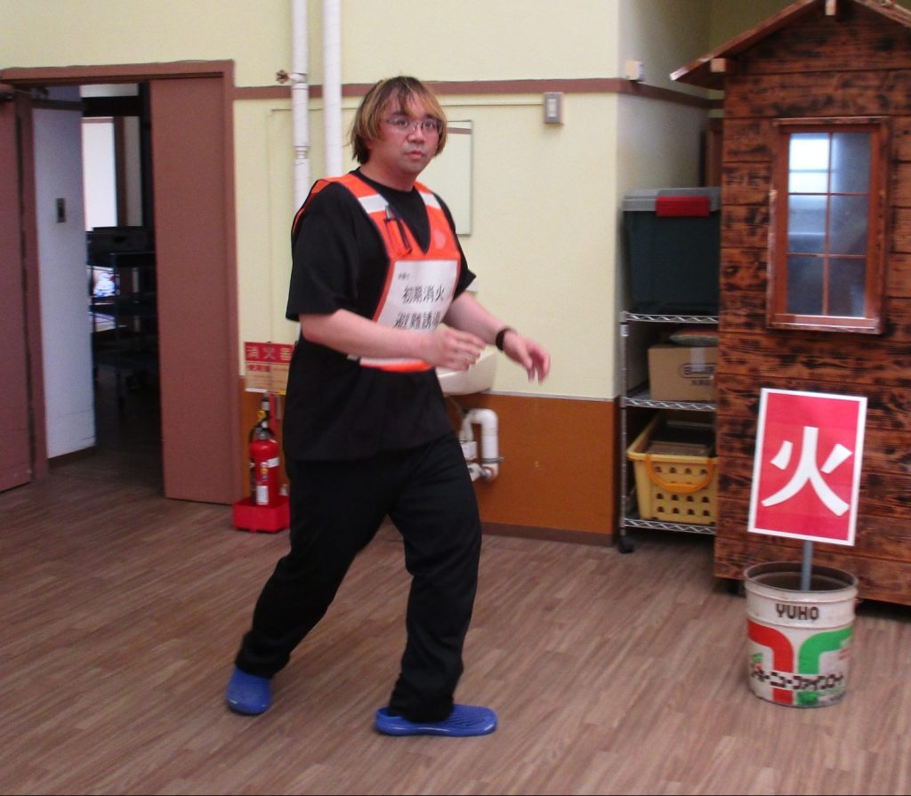 避難訓練🚒